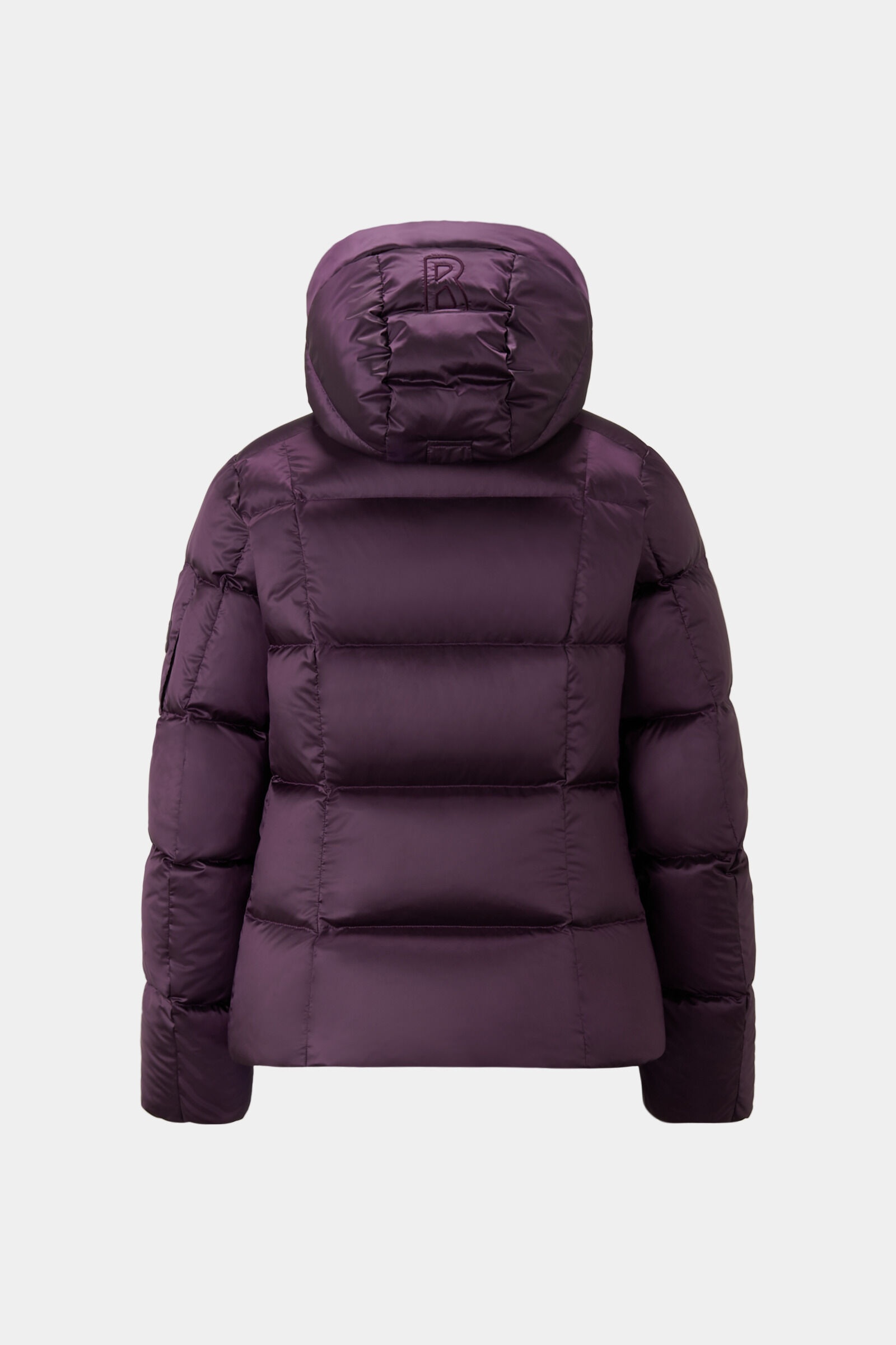 Feline Down jacket in Plum - 3
