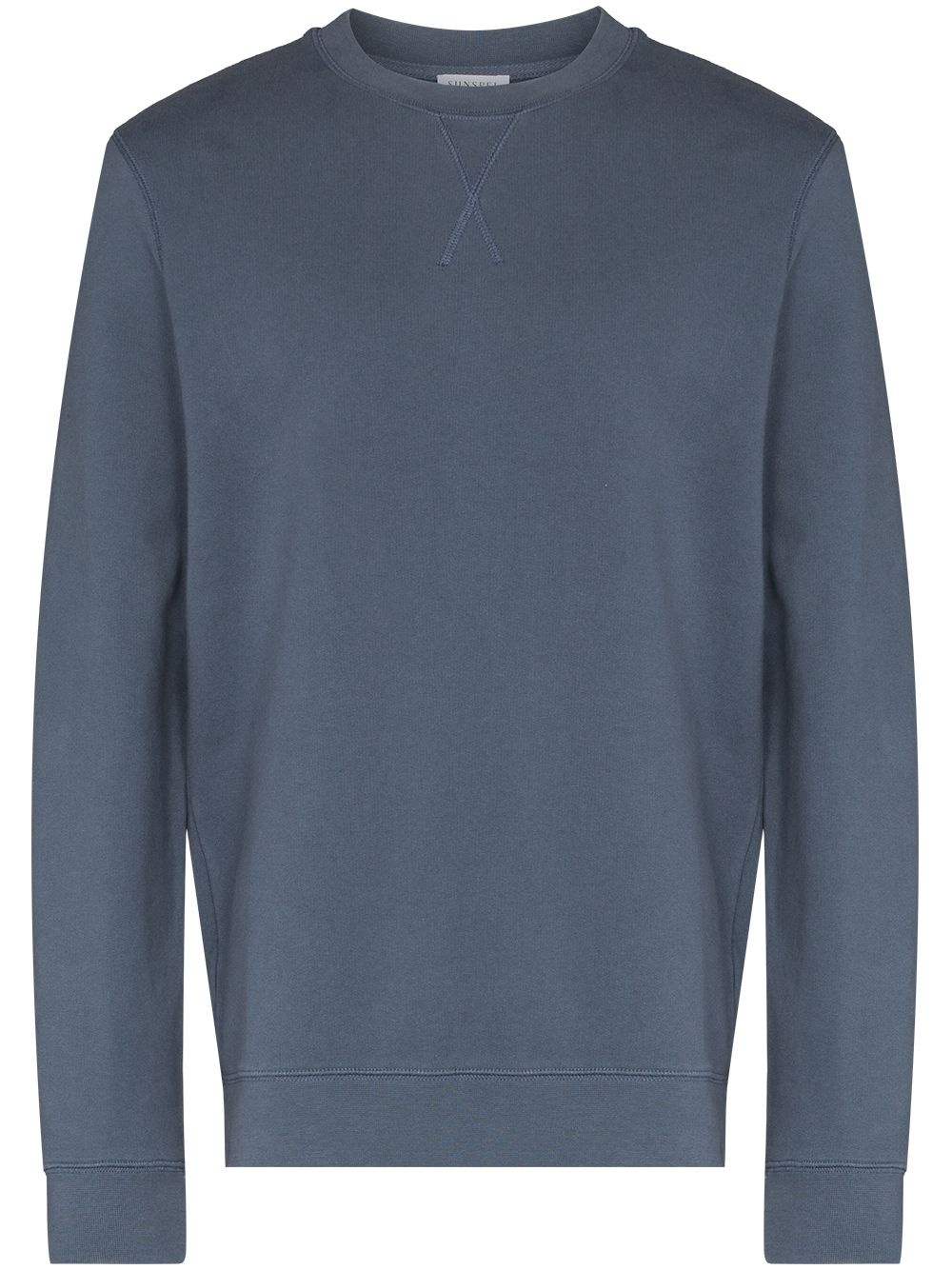 loopback crew-neck sweatshirt - 1