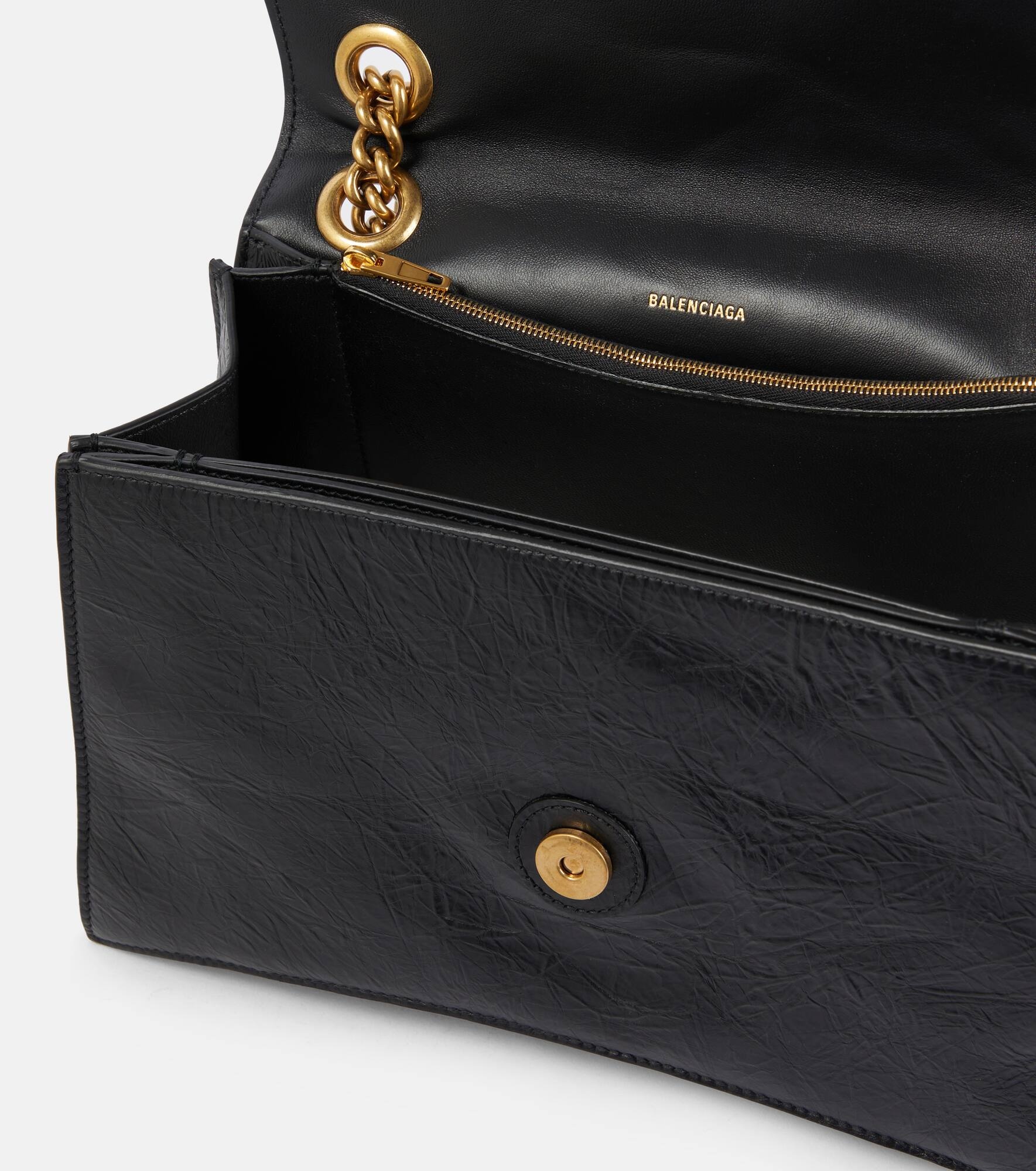 Crush Medium leather shoulder bag - 3