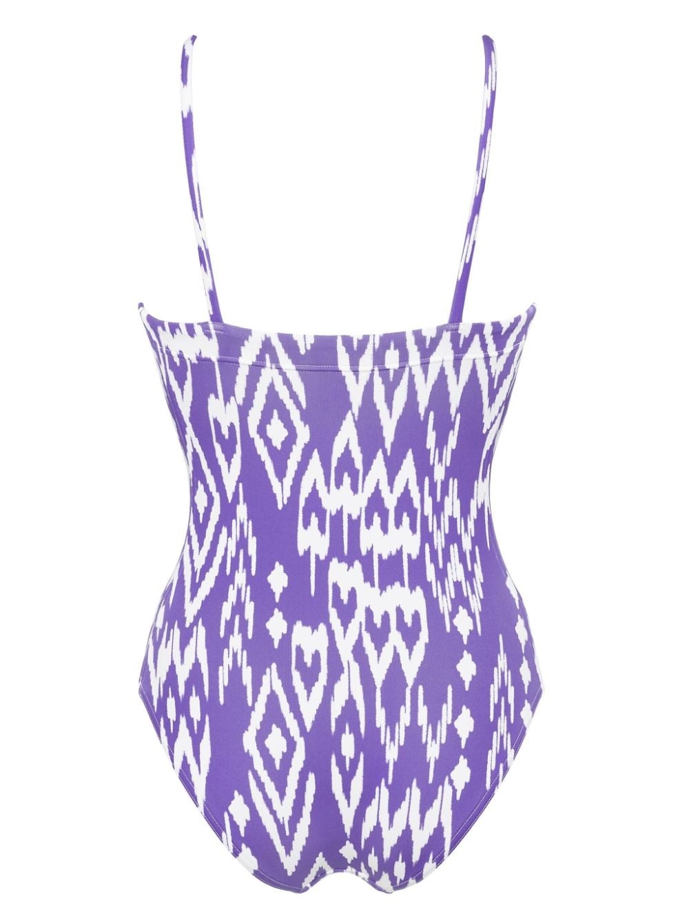 Cloud geometric-print swimsuit - 2