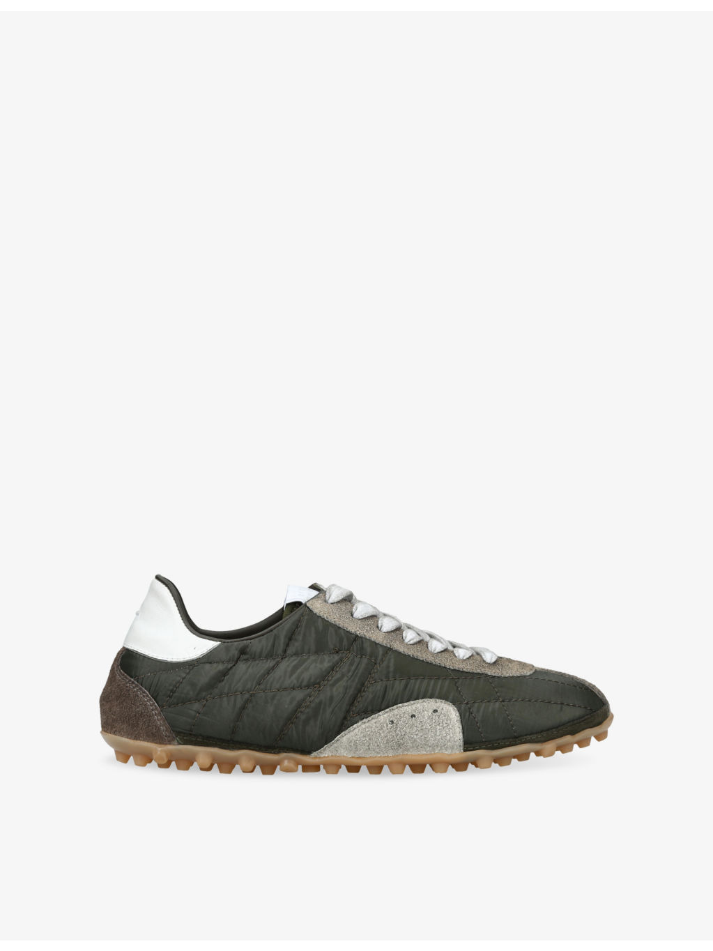 Sprinters Leather and Suede-Trimmed Nylon Trainers - 1