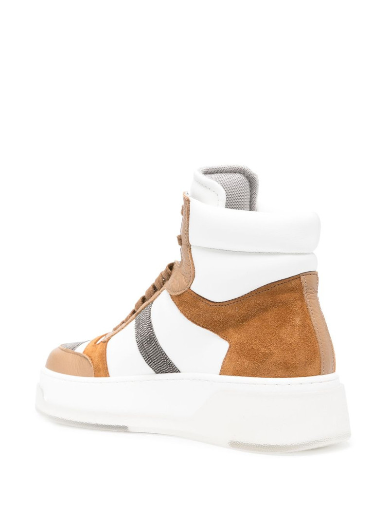high-top lace-up sneakers 3