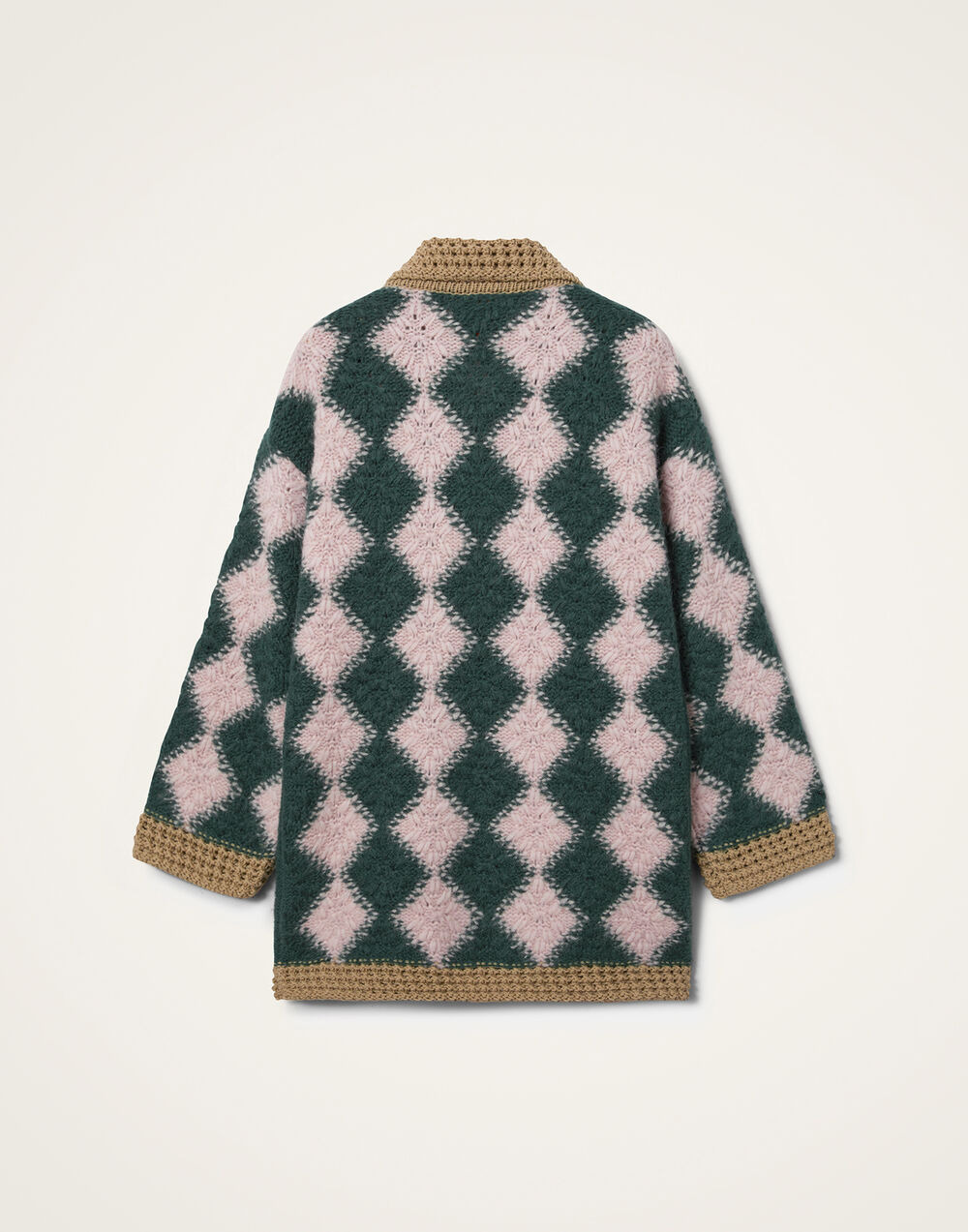 Crochet Bowling Cardigan - 3