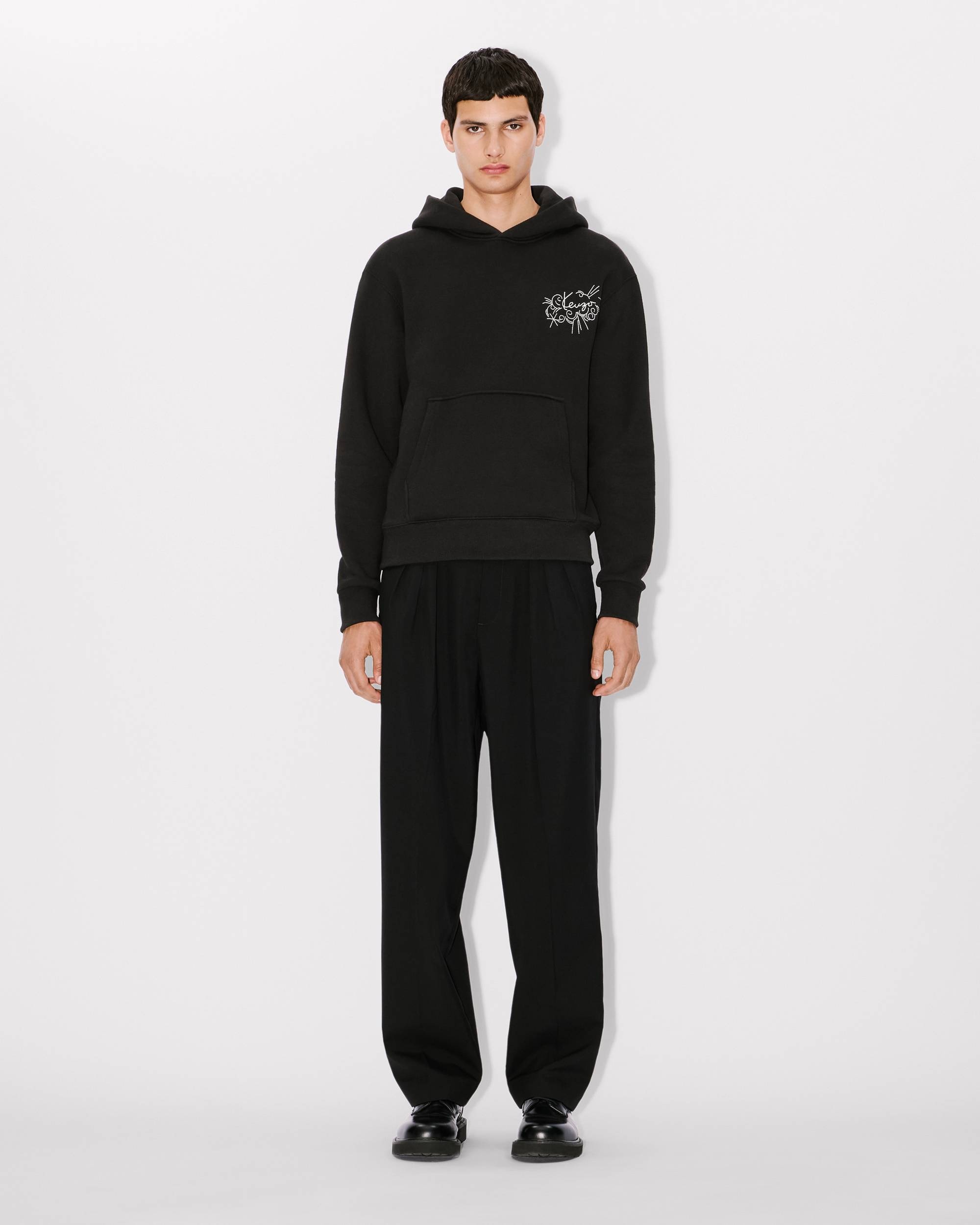 KENZO｜ (FE6 8SW106 4MF 99J) Kenzo Lucky Tiger Embroidered Sweatshirt, Size Medium