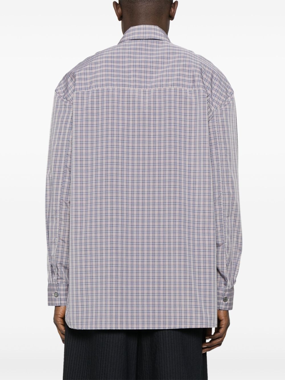 plaid-check shirt - 4