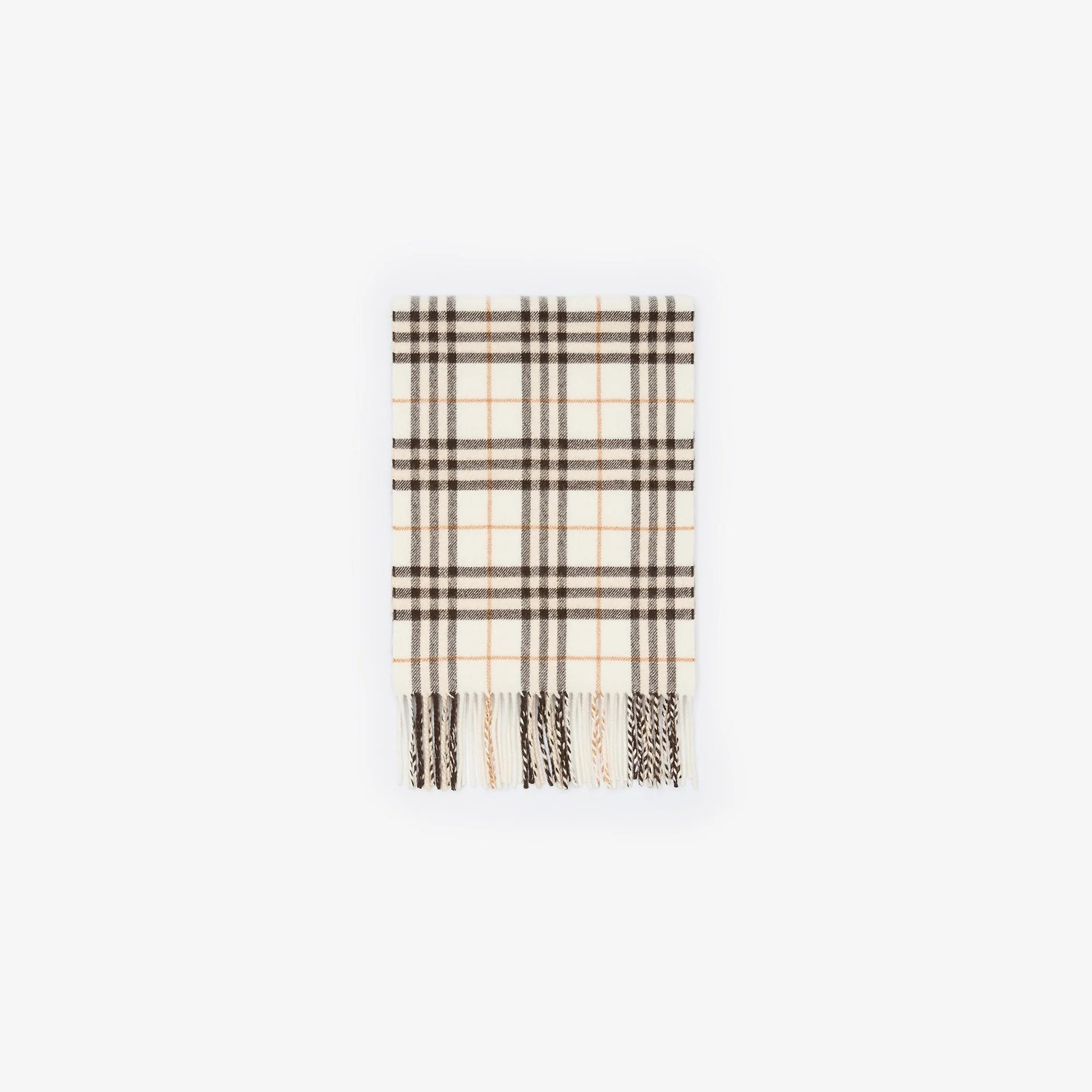 Sparkle Check Cashmere Scarf - 1