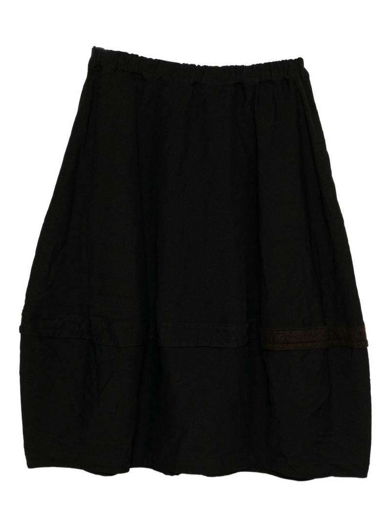 BLACK COMME des GARÇONS panelled skirt outlook