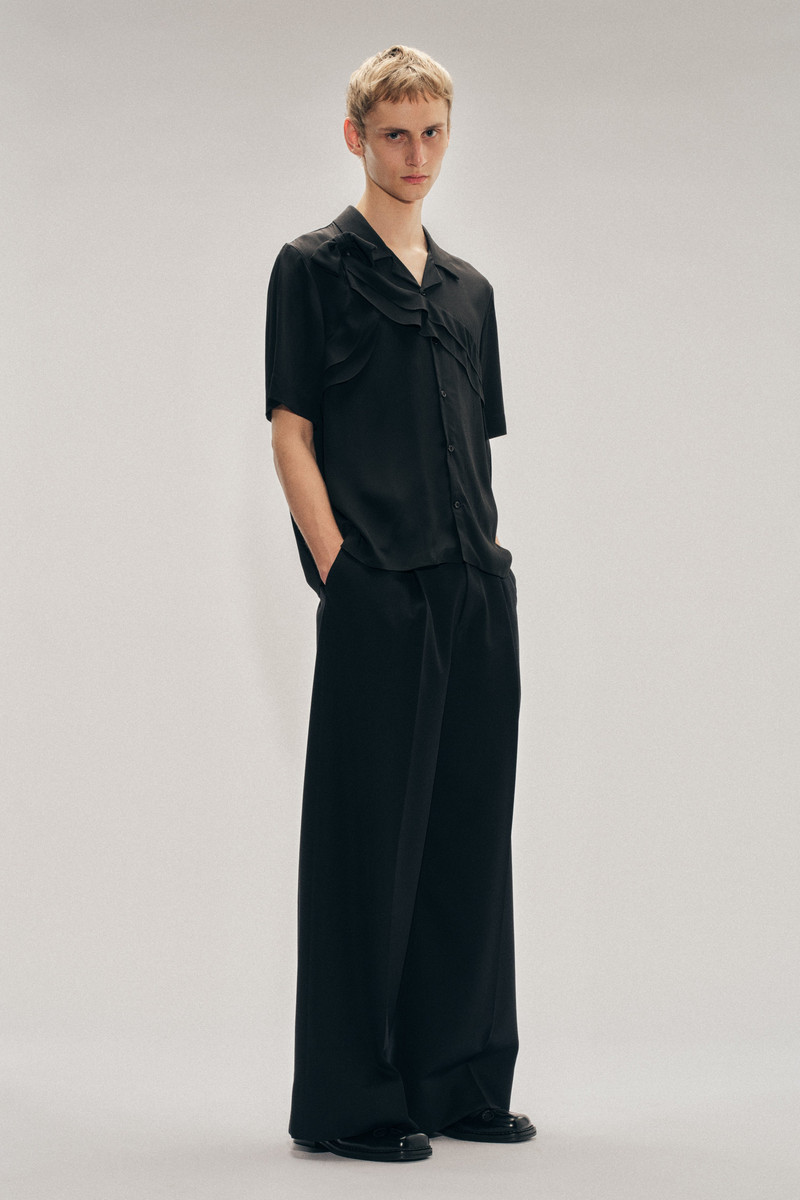 Simone Rocha Pressed Bow Sash Shirt outlook