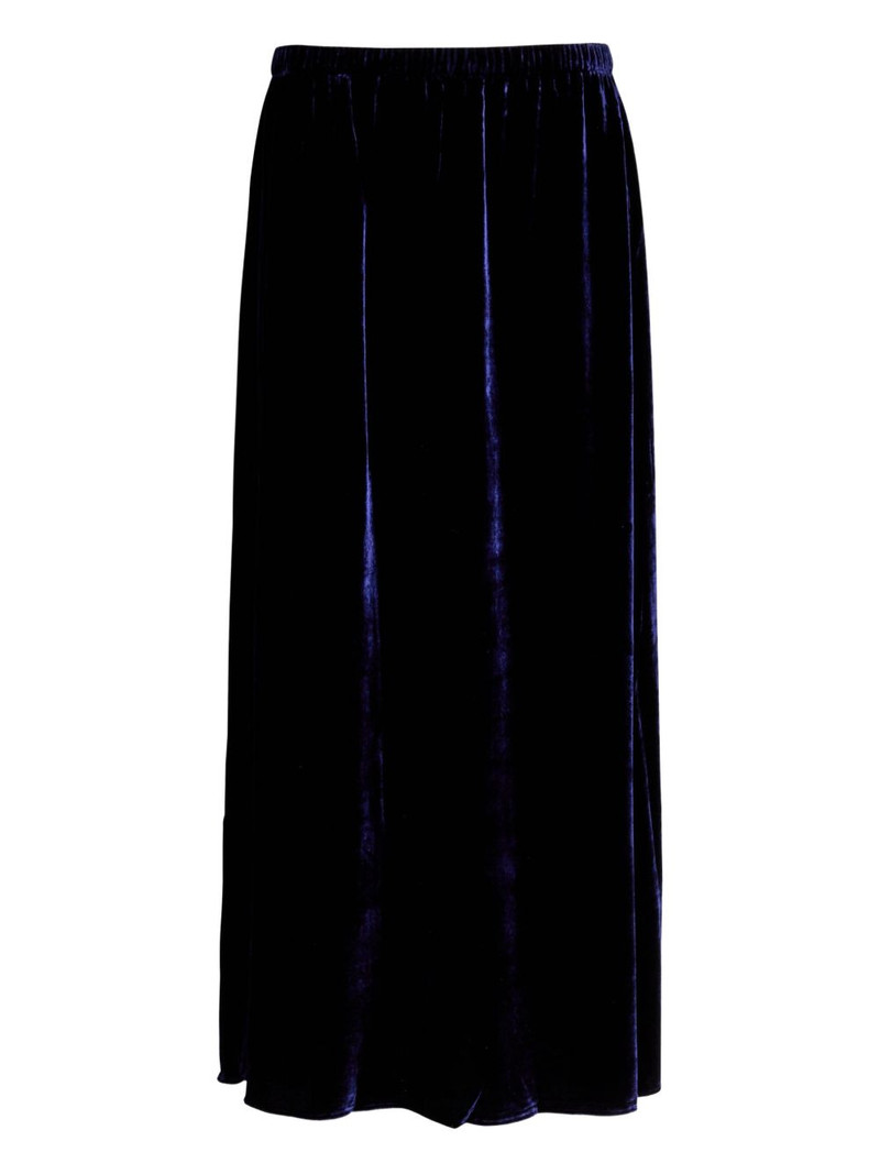 velvet maxi skirt 1