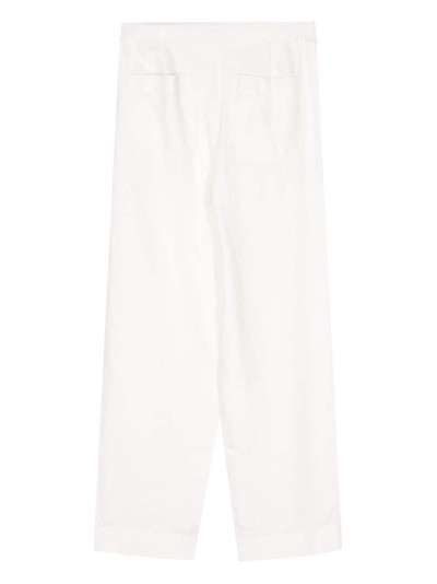 Vince elasticated-waist wide-leg trousers outlook