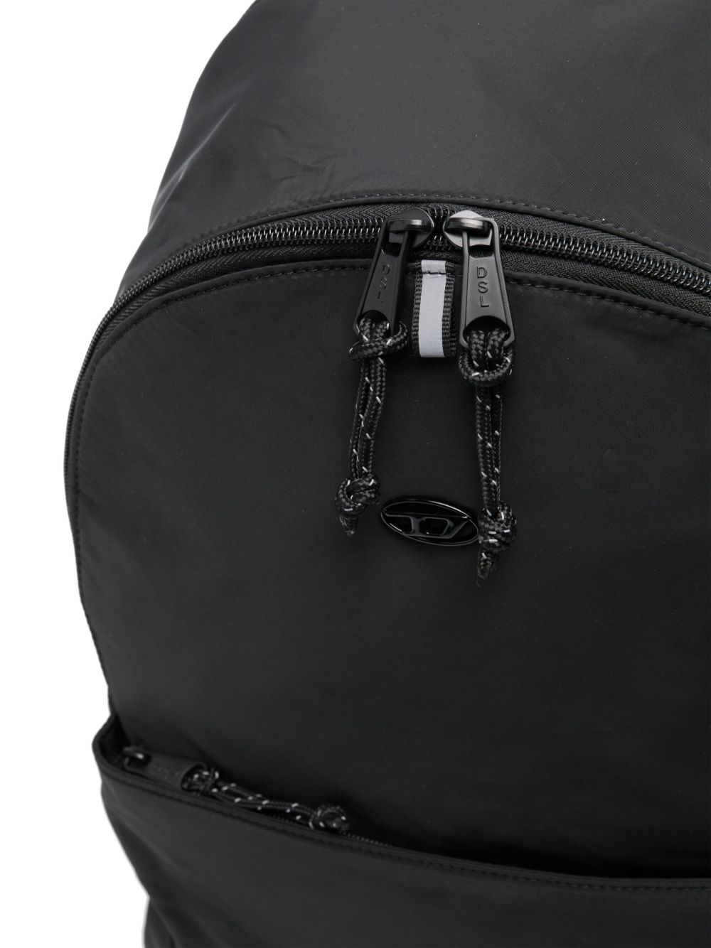 logo-plaque backpack - 4