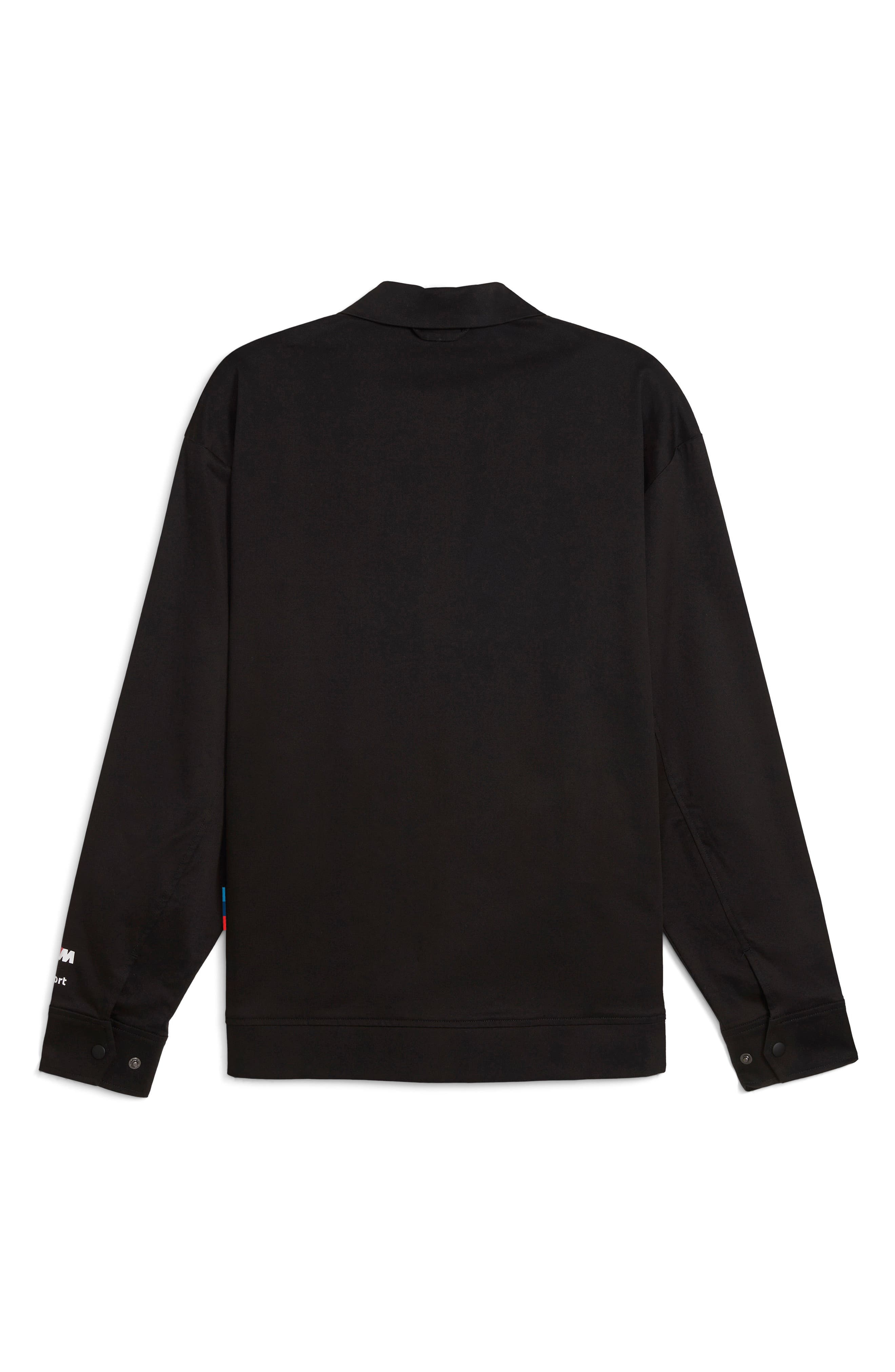 PUMA BMW M4 Motorsport Zip-Up Coach Jacket in Puma Black at Nordstrom - 2