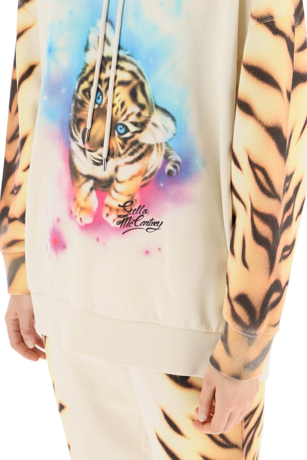 TIGER PRINT HOODIE - 5