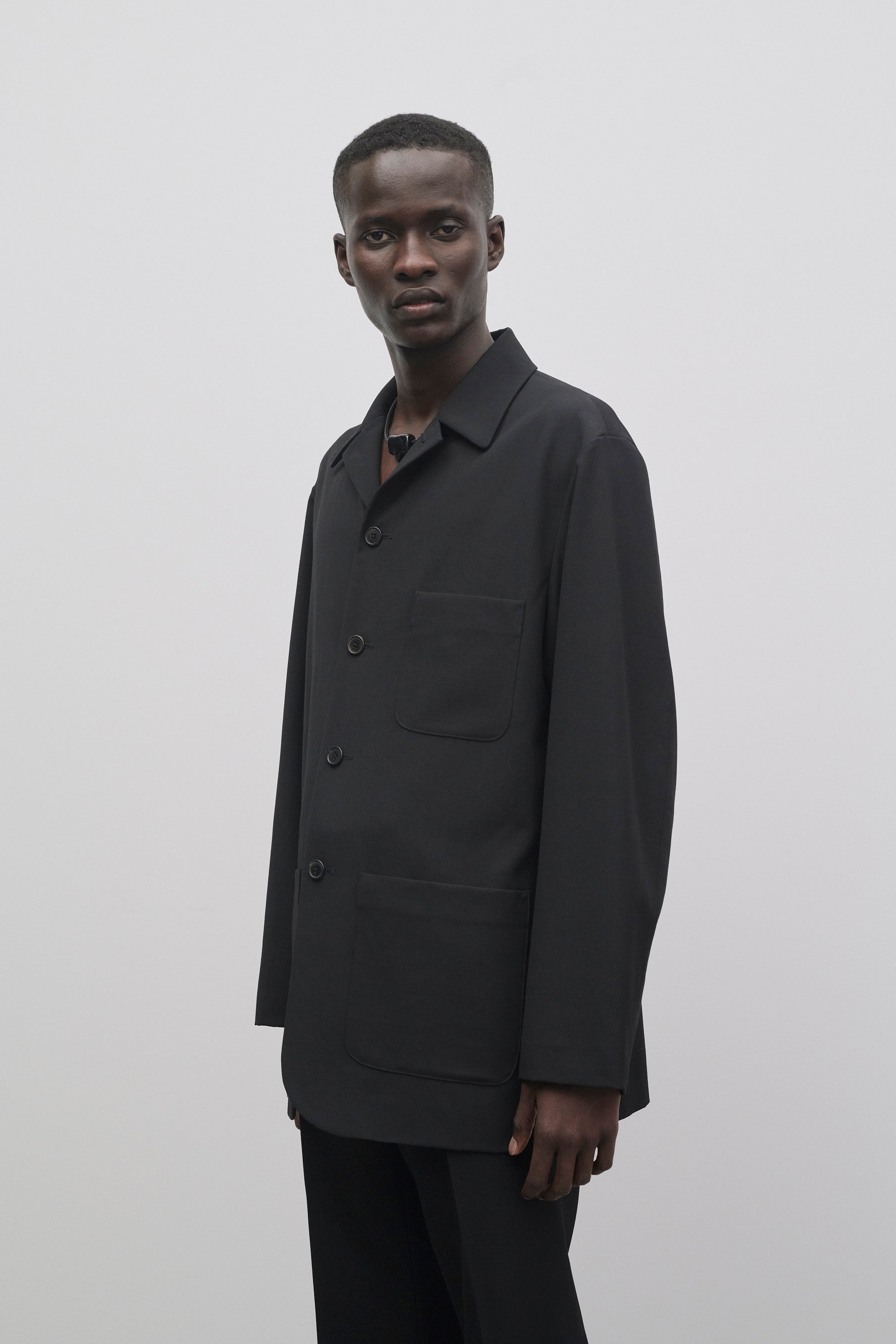 Casey Shirt in Wool - 3