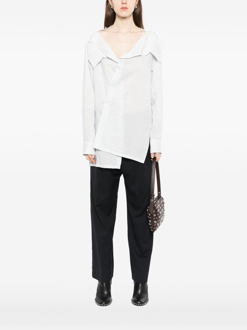 creased striped shirt 6