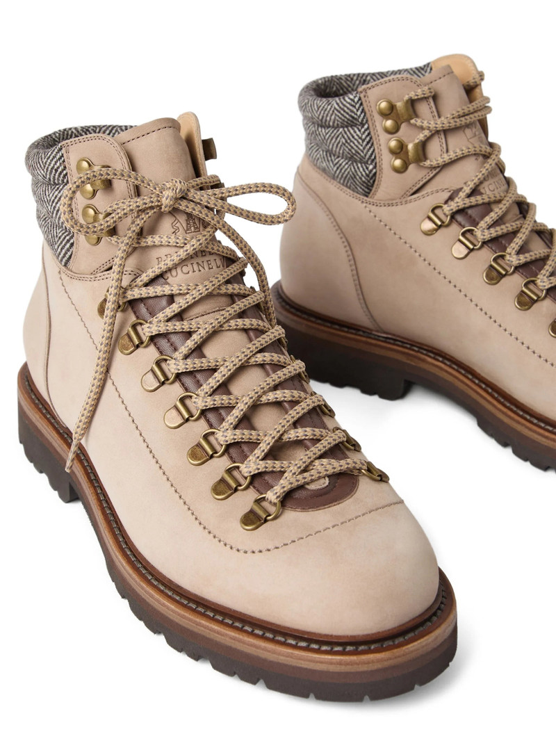 Brunello Cucinelli Leather Hiking Boots 5