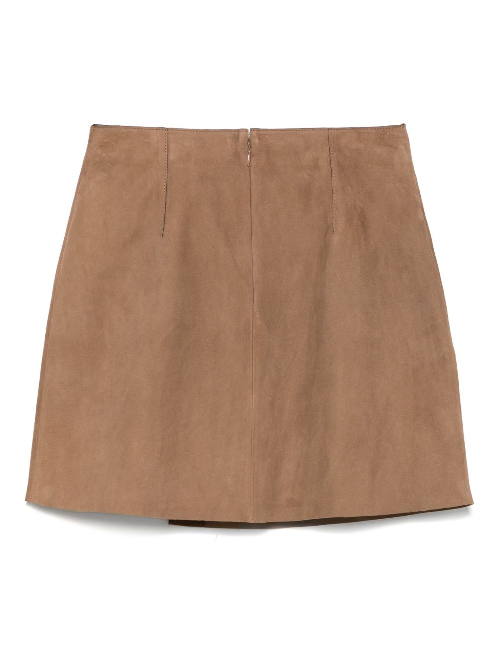 suede mini skirt - 2