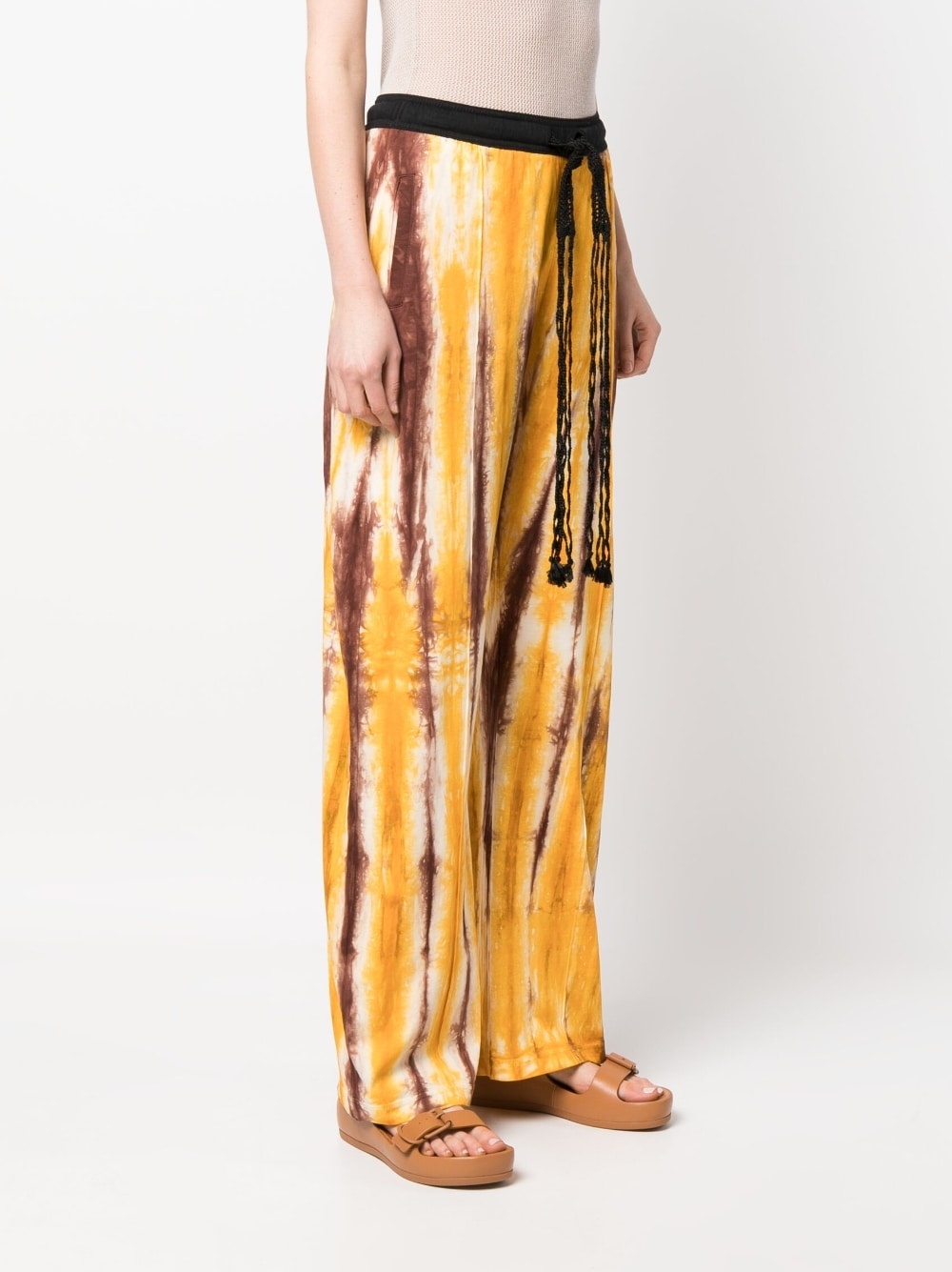 Air Jersey hand-dyed trousers - 3