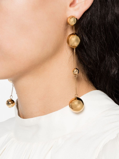 Cult Gaia Adrienne bead-embellished drop earrings outlook
