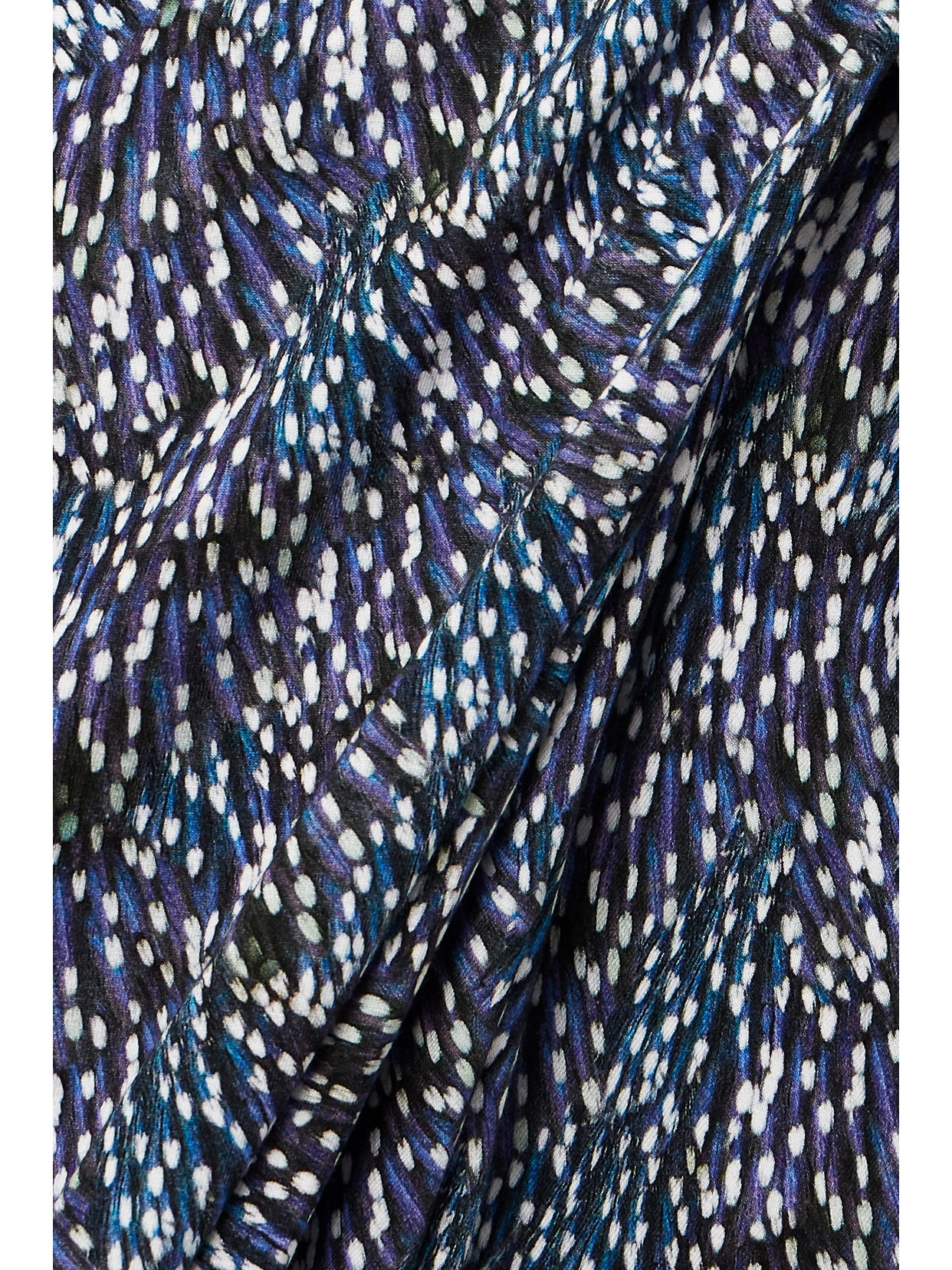 Jeldia Draped Printed Stretch-jersey Midi Skirt - 5