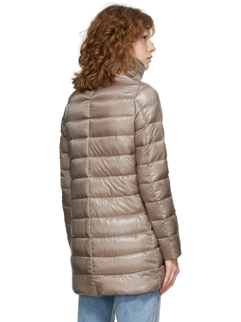 Taupe Down Amelia Coat 3