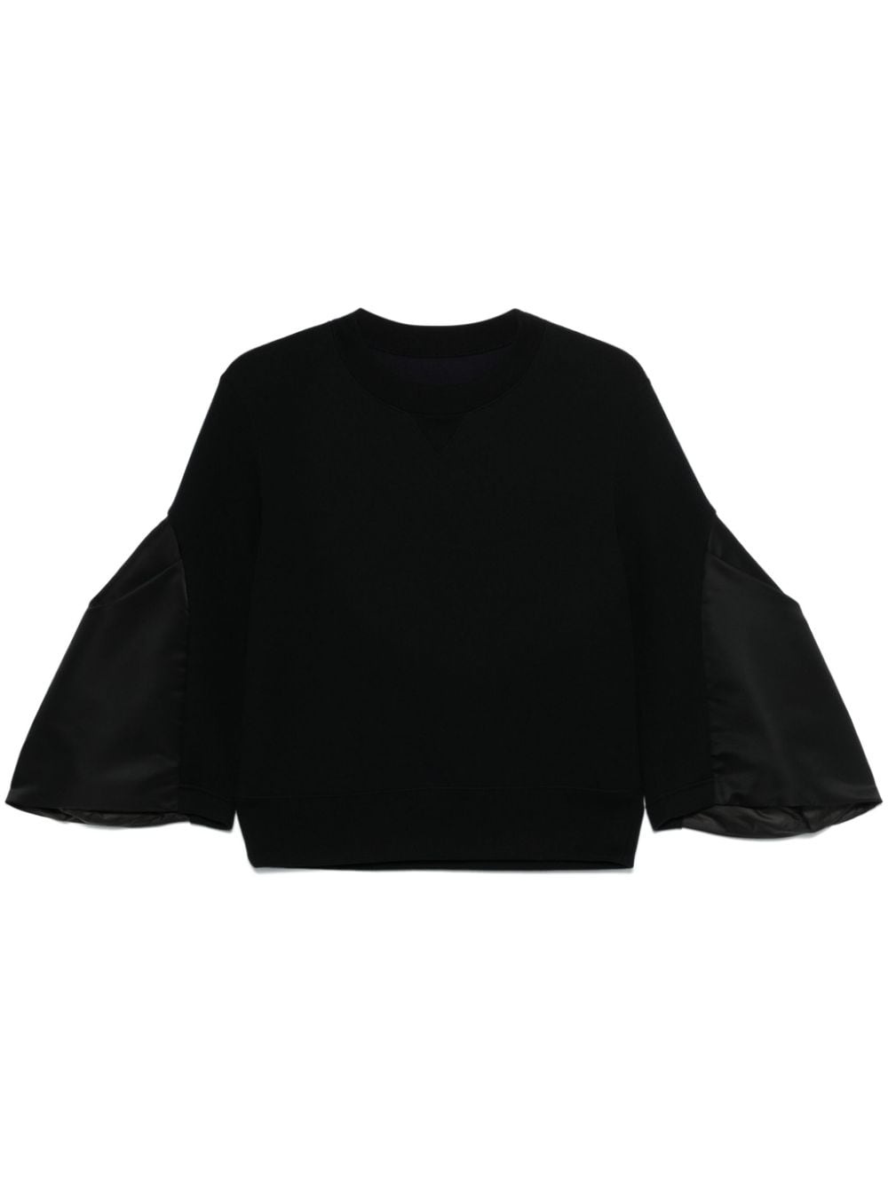 panelled sweatshirt - 1