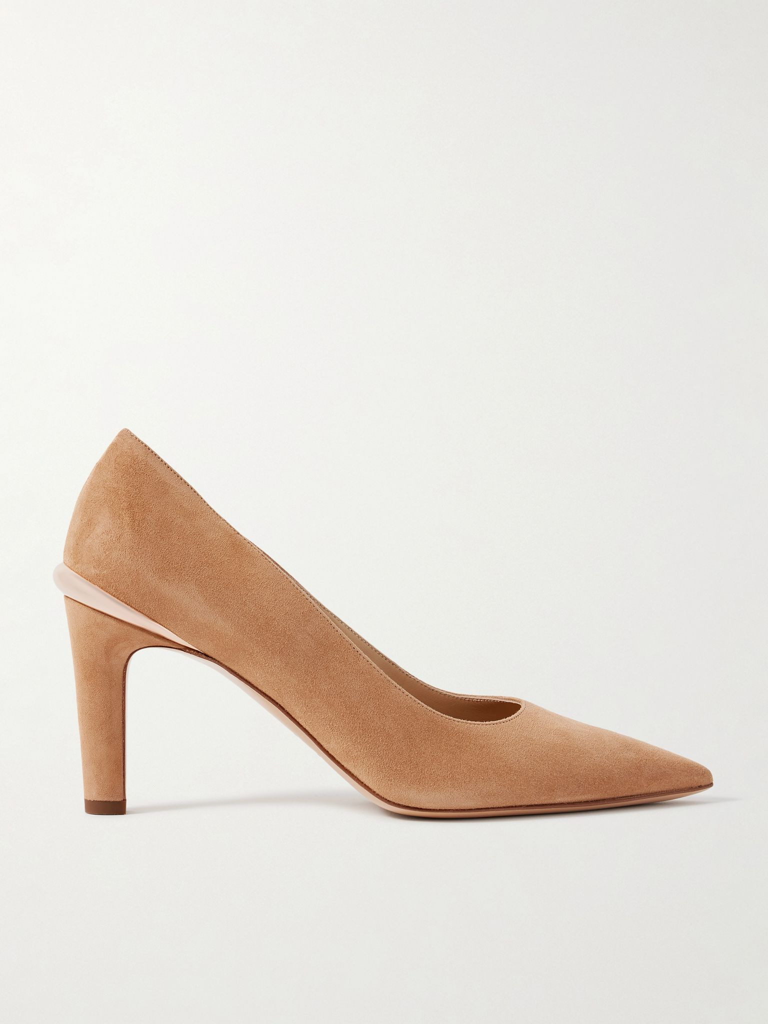 Edwina suede pumps Sand - 1