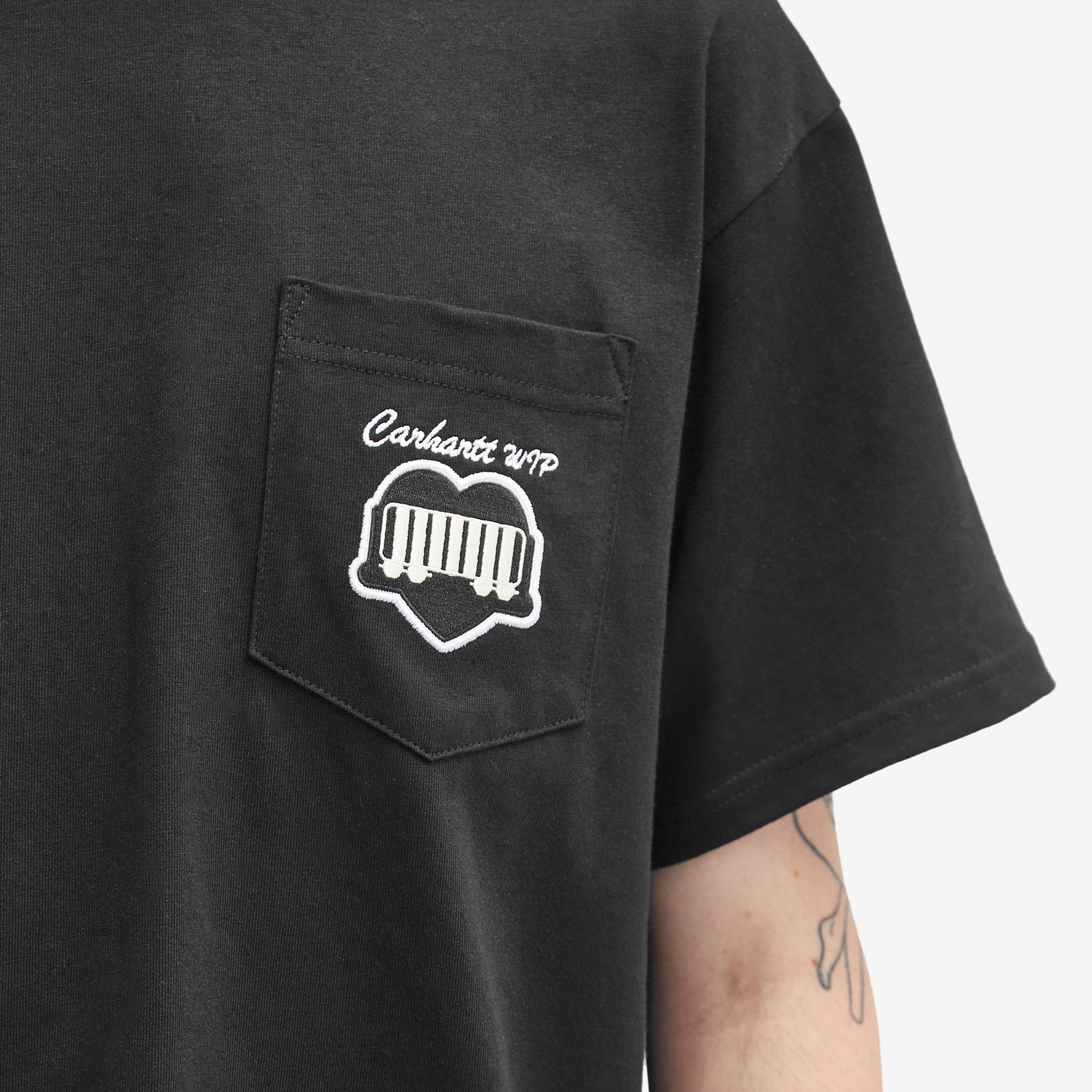 Carhartt WIP Heart Train Pocket T-Shirt - 5