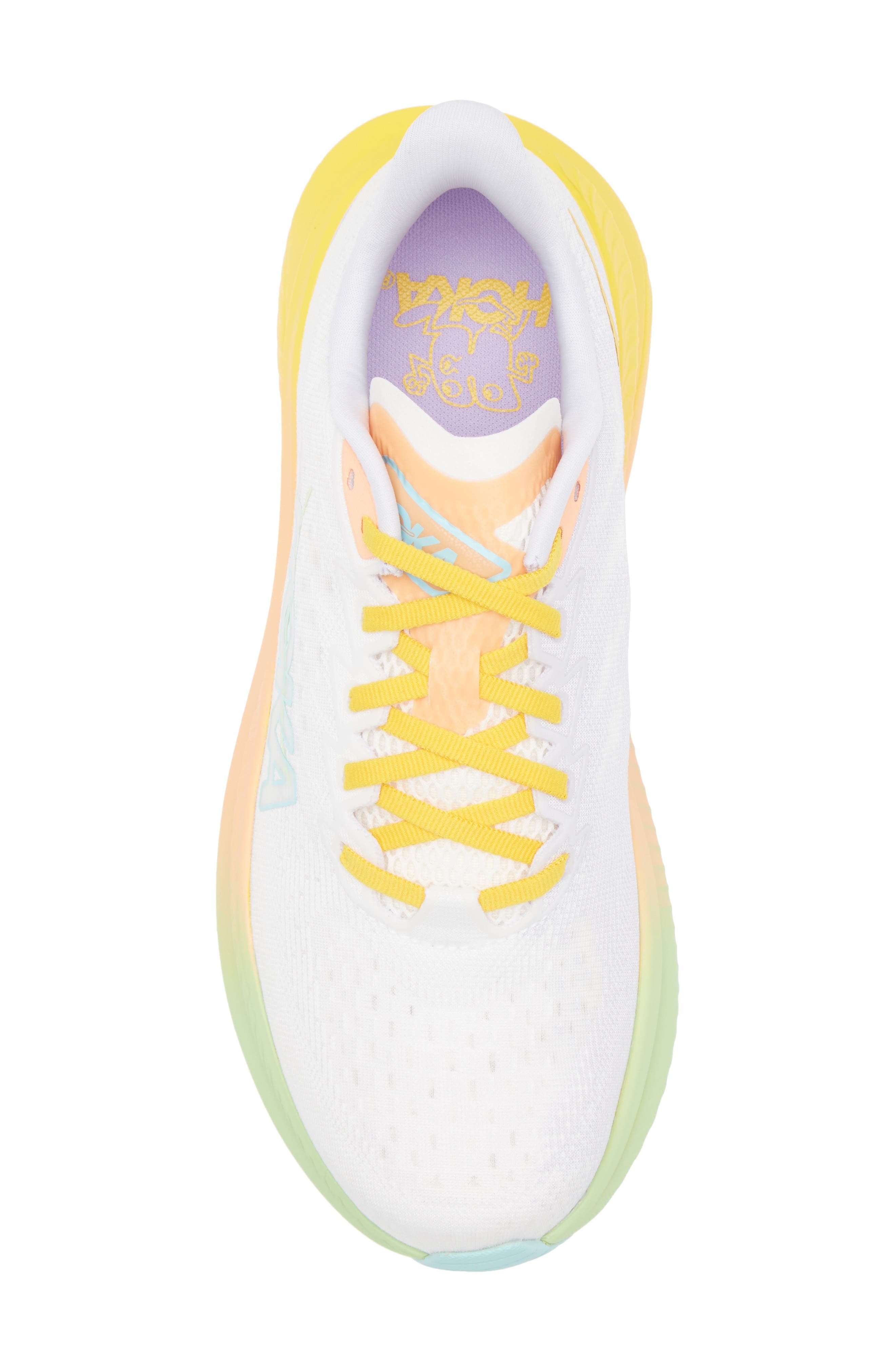 HOKA Mach 6 Running Shoe in Frost /Starlight Glow at Nordstrom - 5