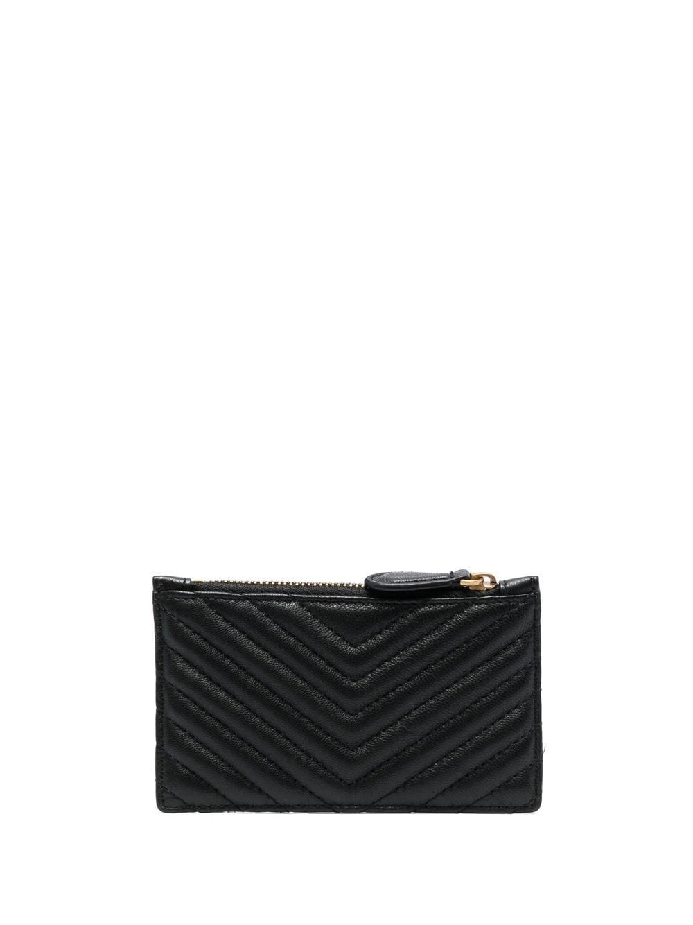 logo-detail leather cardholder - 2