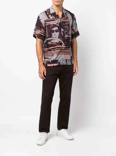 Paul Smith graphic-print short-sleeve shirt outlook