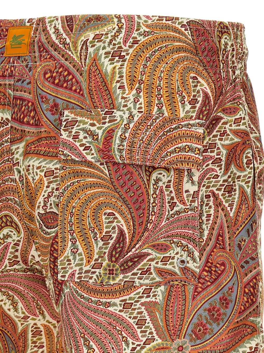 paisley-print swim shorts - 4