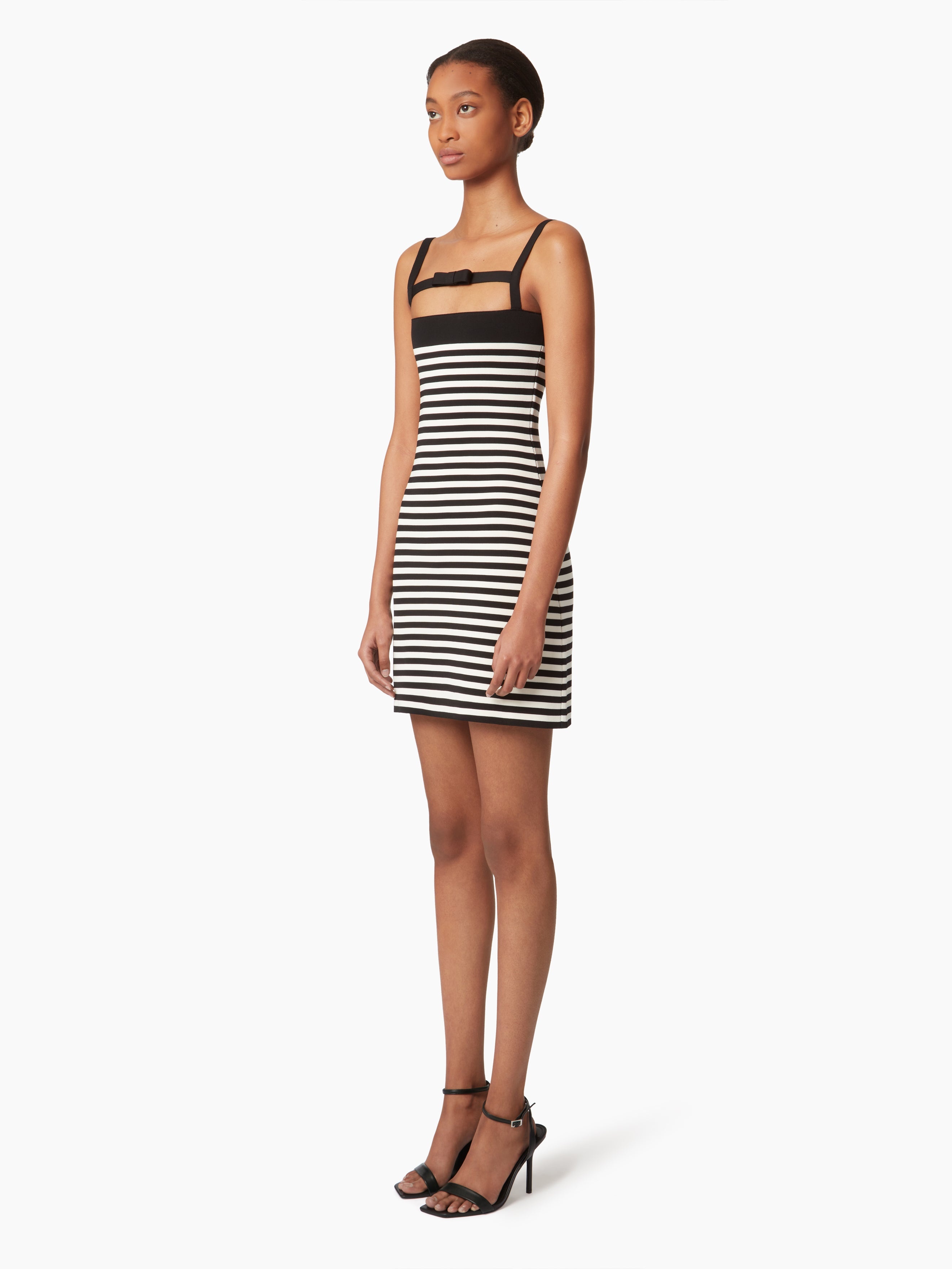 STRIPED KNIT DRESS - 2