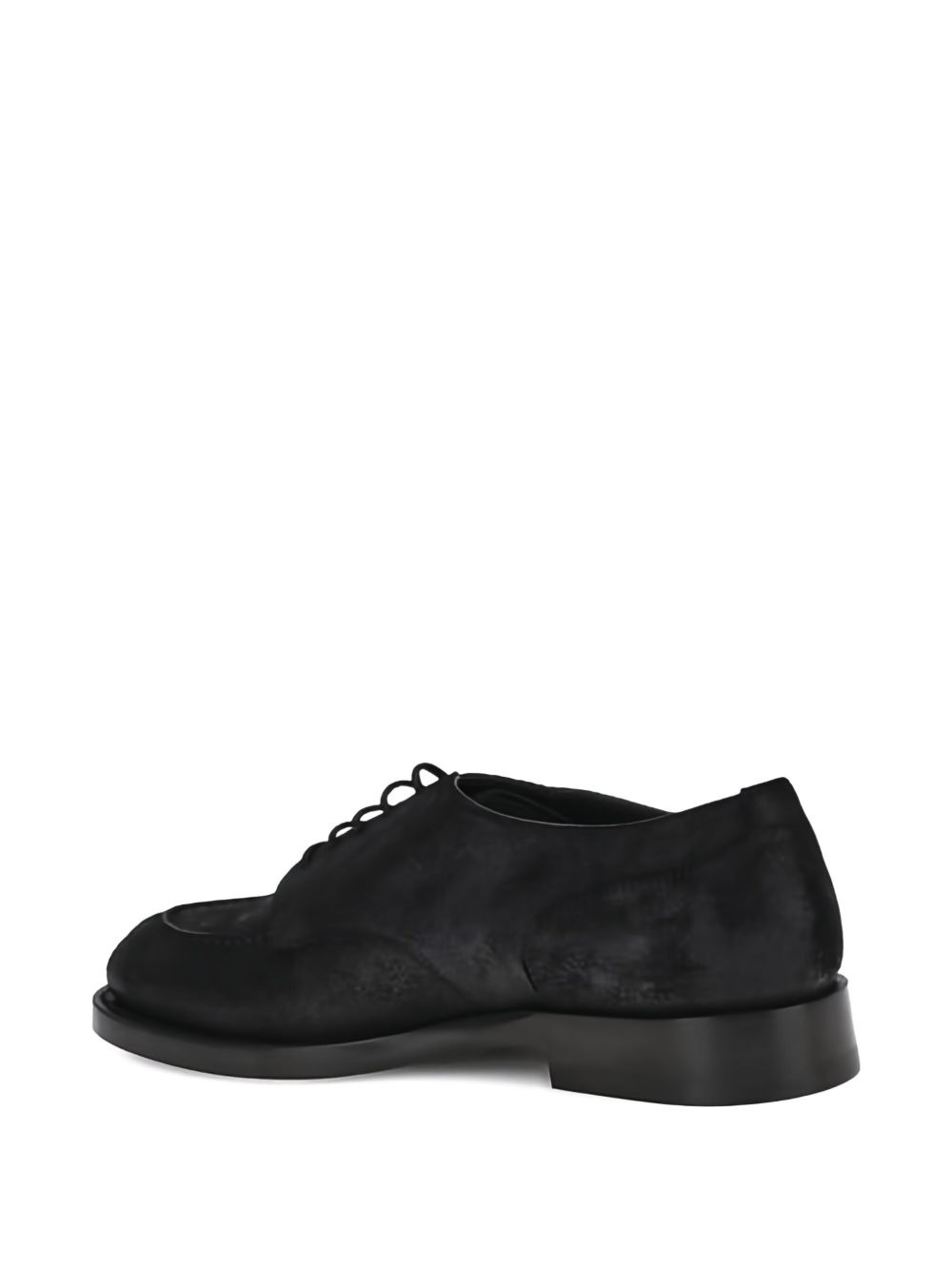 lace-up suede shoes - 4