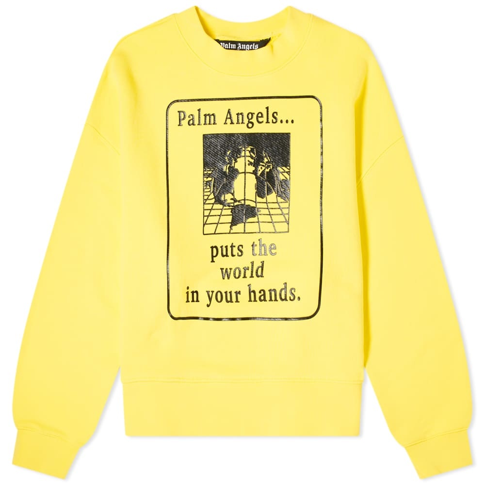 Palm Angels World In Hands Crew Sweat - 1