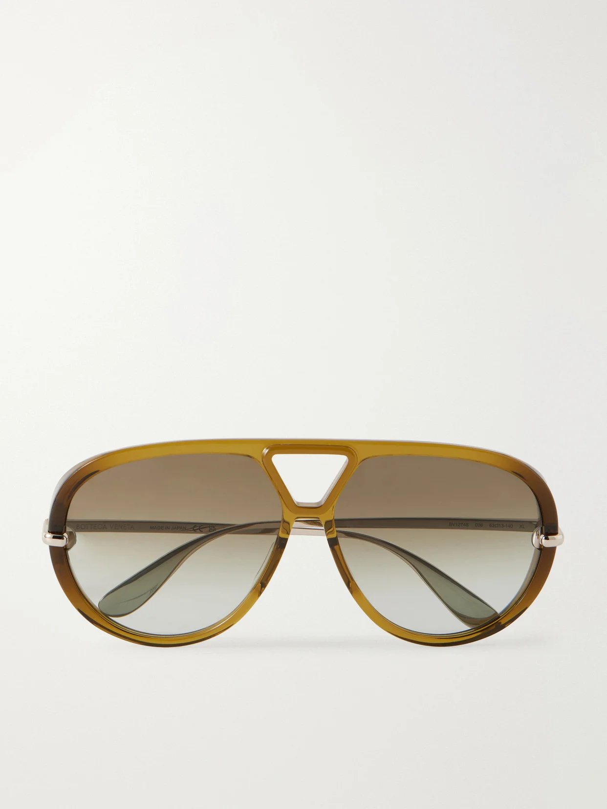 Aviator-style Acetate Sunglasses - 1