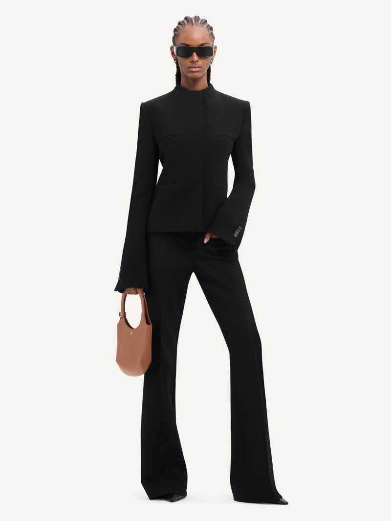 courrèges OFFICER COLLAR HERITAGE CREPE TAILORED JACKET outlook