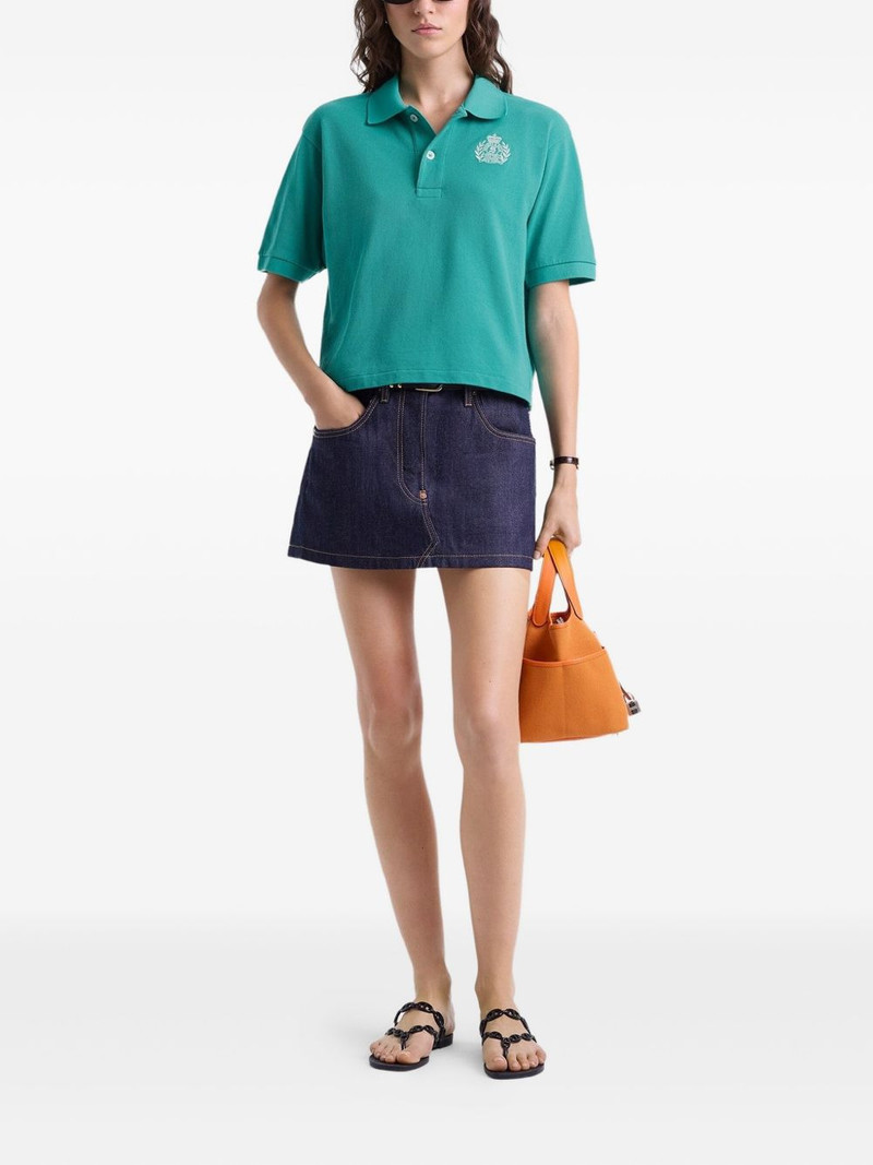 Sporty & Rich H&W embroidered-logo polo shirt outlook