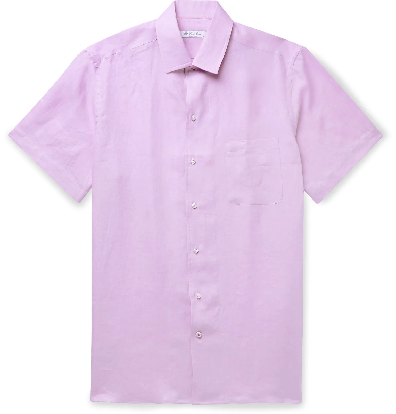 Mélange Slub Linen Shirt - 7