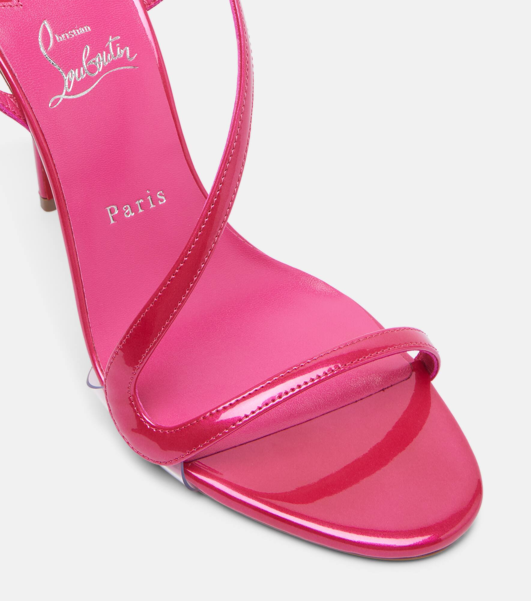 Rosa Z 100 patent leather sandals - 5