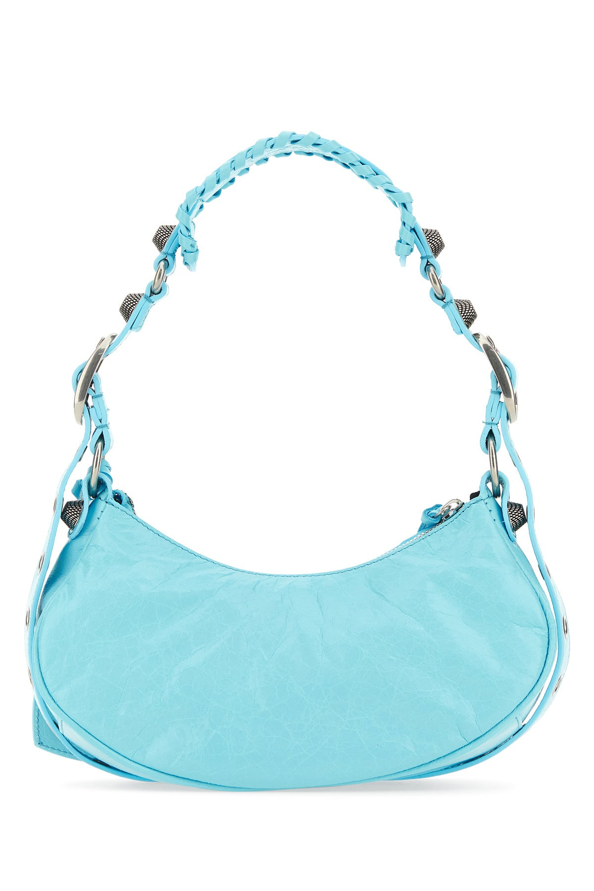 Light blue nappa leather Le Cagole XS shoulder bag - 3