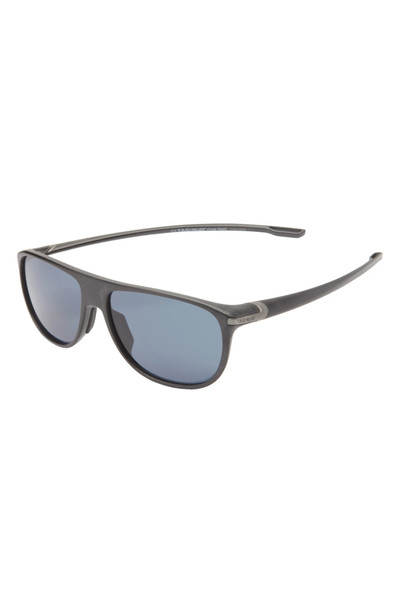 TAG Heuer Vingt Sept 60mm Rectangular Sport Sunglasses in Black/Other /Blue outlook