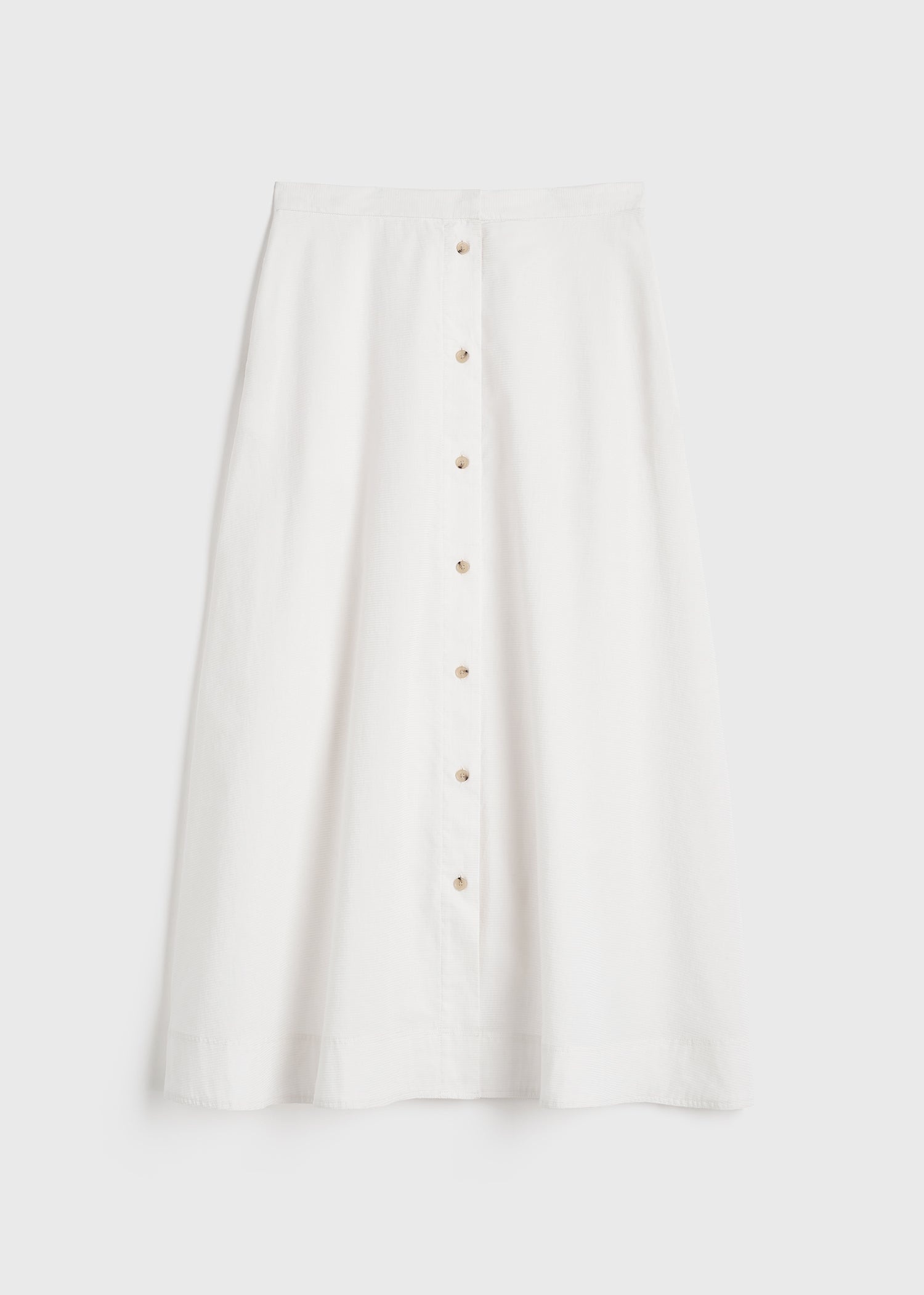 Jacquard stripe skirt white - 1