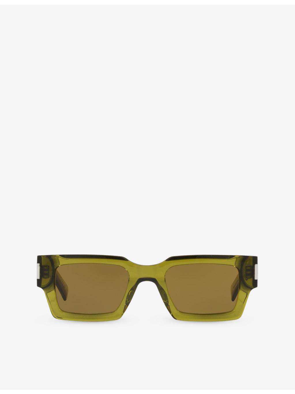 YS000459 rectangle-frame acetate sunglasses - 1