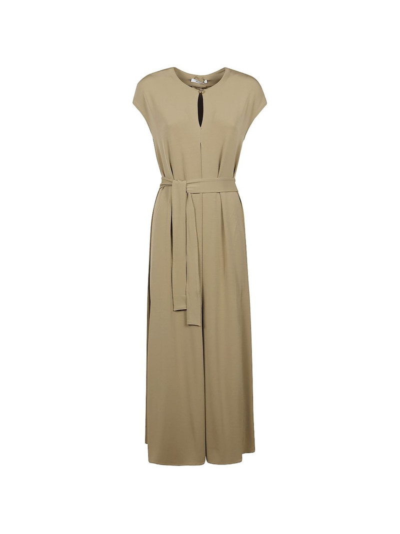 keyhole-detail maxi dress 1