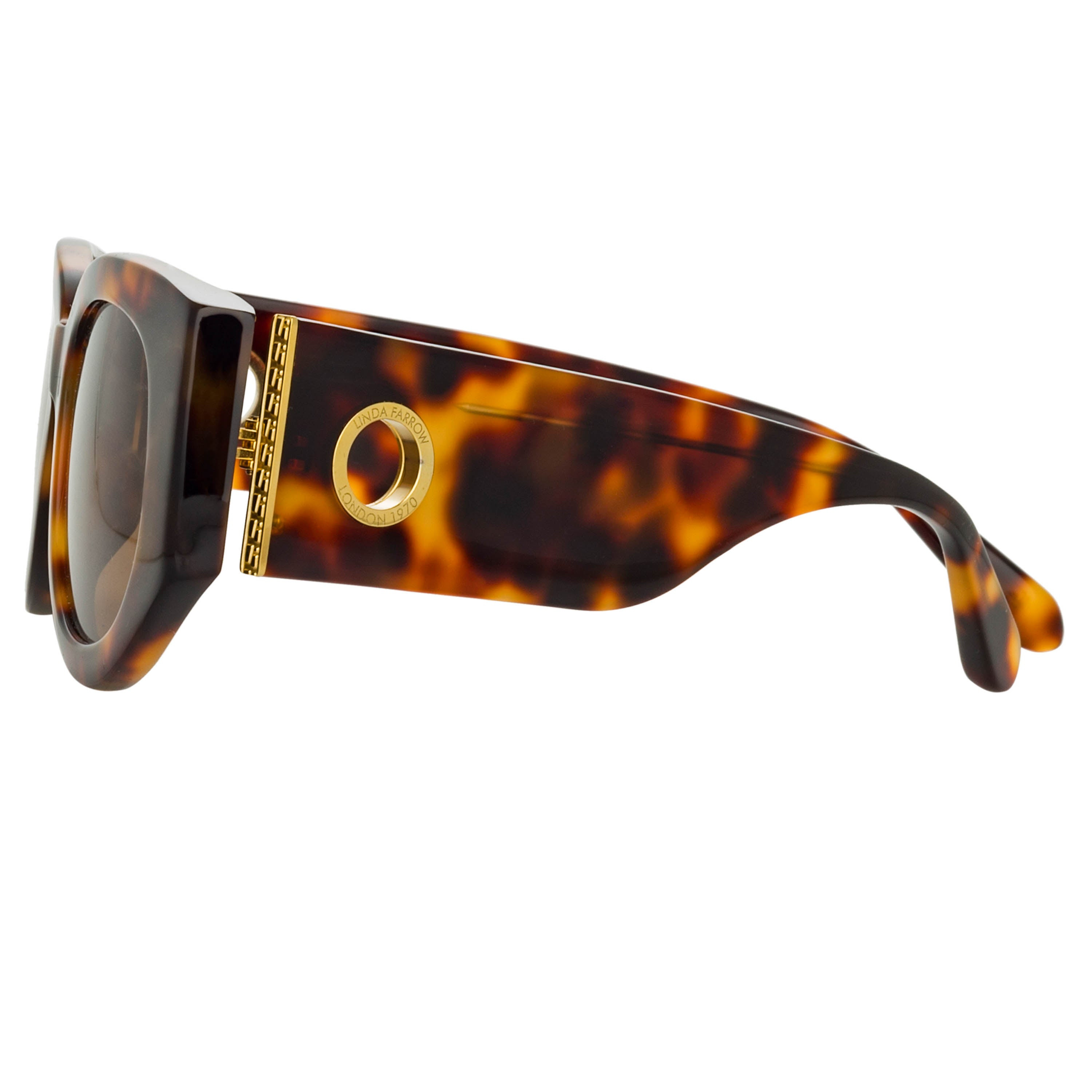 THE DEBBIE | D-FRAME SUNGLASSES IN TORTOISESHELL (C2) - 4