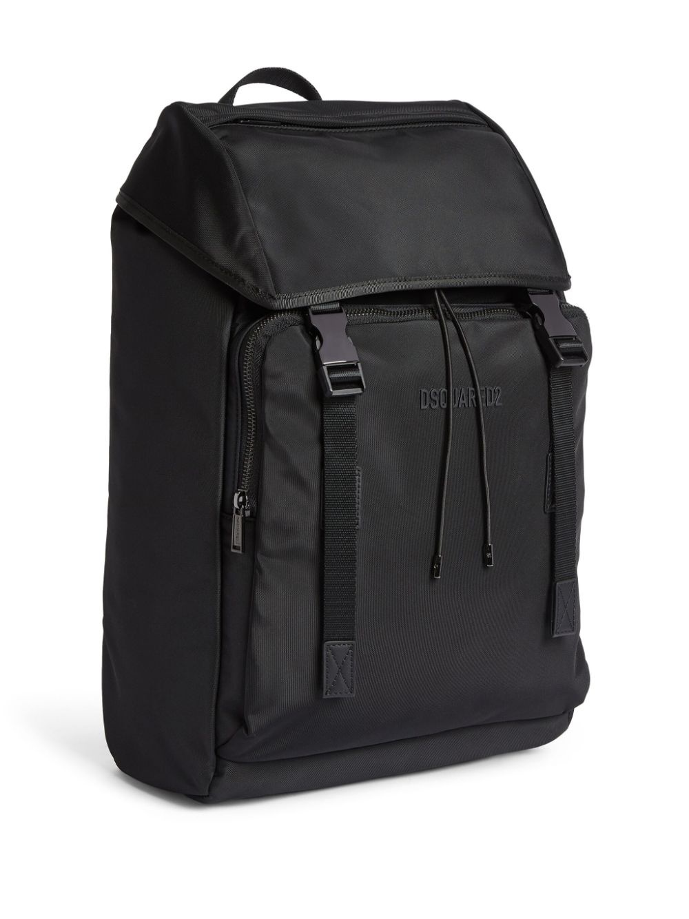logo-embossed backpack - 3