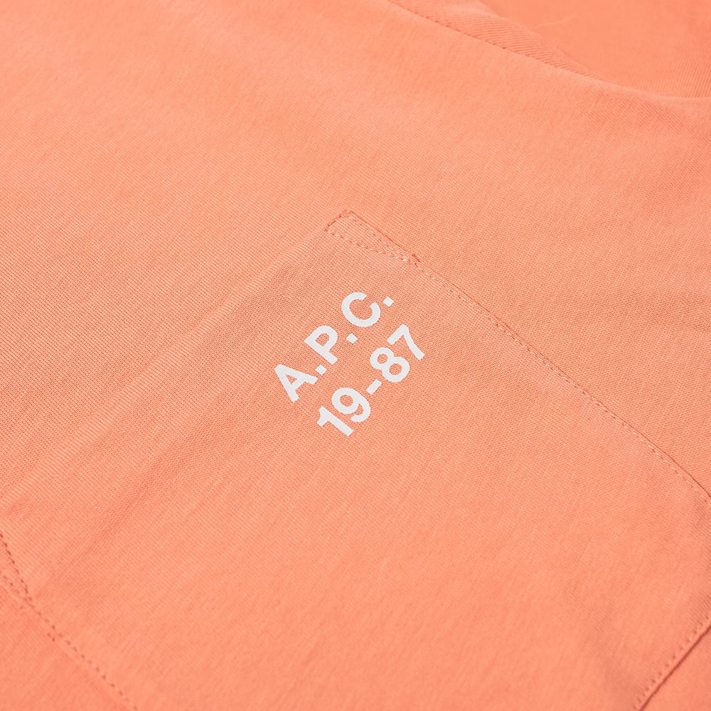 A.P.C. Andrew Logo Pocket Tee - 2