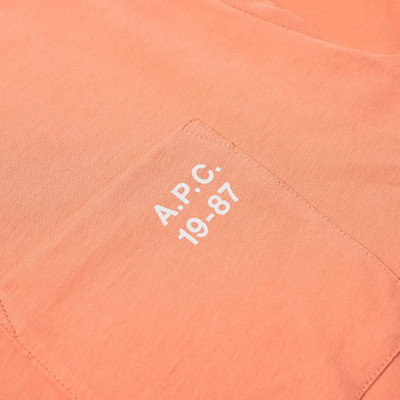 A.P.C. A.P.C. Andrew Logo Pocket Tee outlook