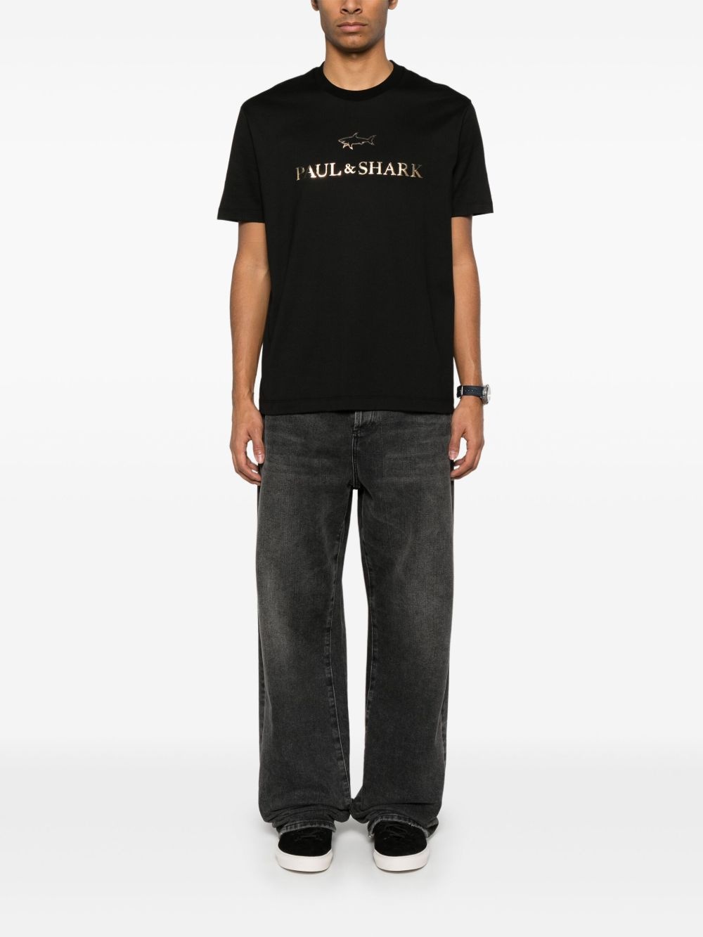 logo-print T-shirt - 2
